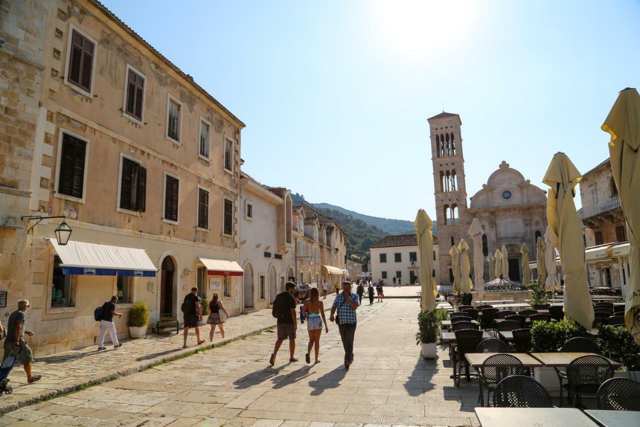 Hvar Piazza Apartment Hvar Town Kültér fotó