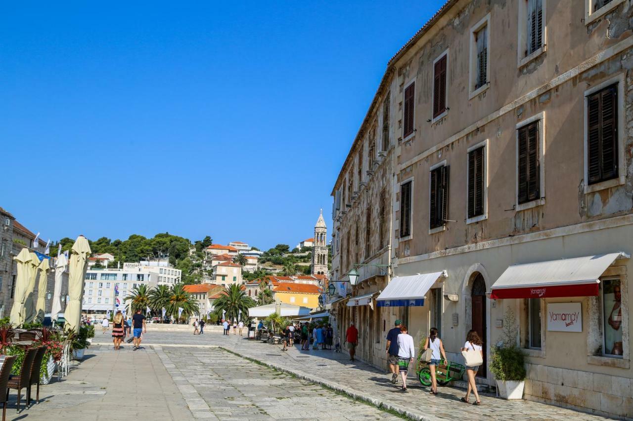 Hvar Piazza Apartment Hvar Town Kültér fotó